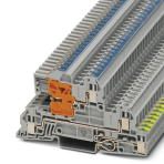 菲尼克斯建筑安裝用接地端子 - UTI 2,5-PE/L/NT - 3076028